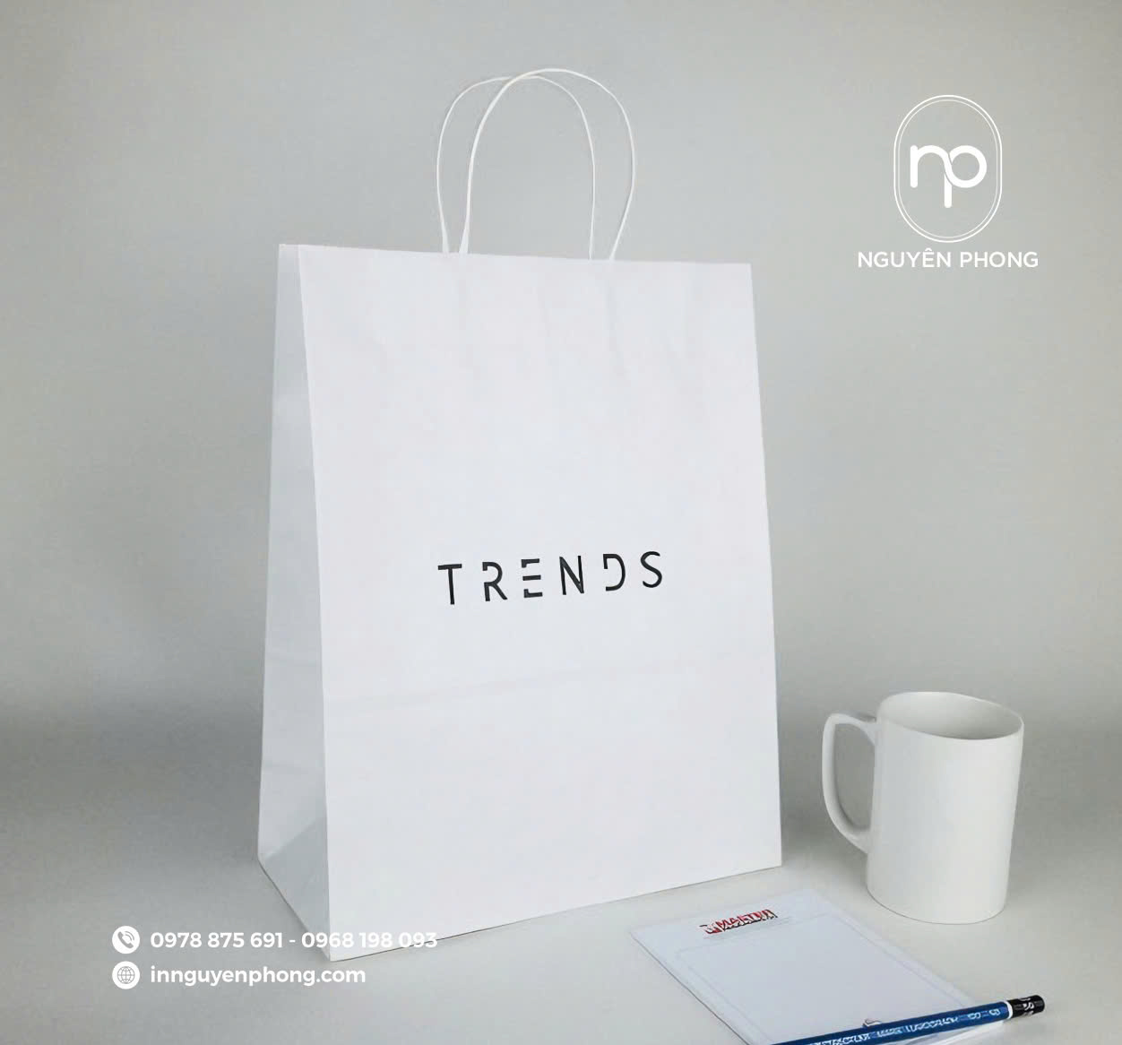 Túi giấy kraft phù hợp cho quà tặng